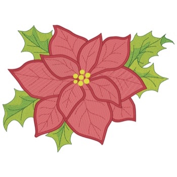 Poinsettia Mylar