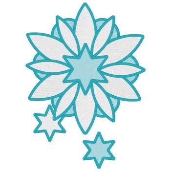 Schneeflocken Mylar