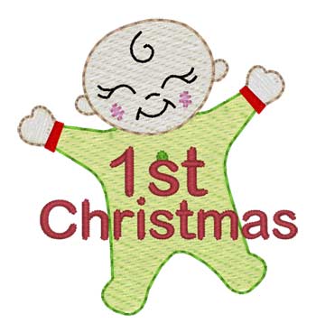 Baby's 1. Weihnachten