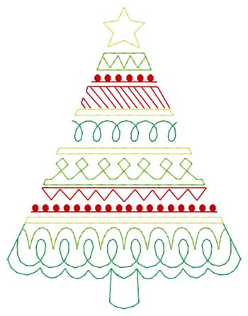 Festlicher Weihnachtsbaum