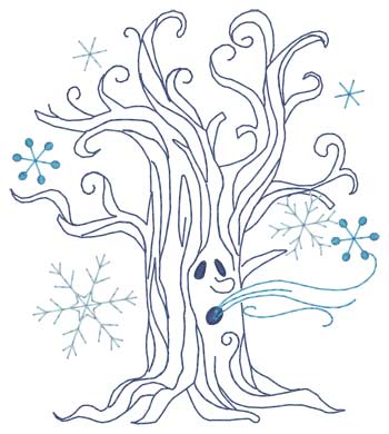 Vater Winter Baum